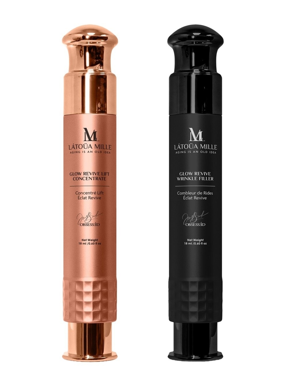 Latoua MilleUnisex 1.2oz Glow Revive Lift Correction Duo